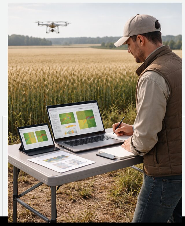 Система AI прогнозирования урожайности для точных агрономий в Кургане