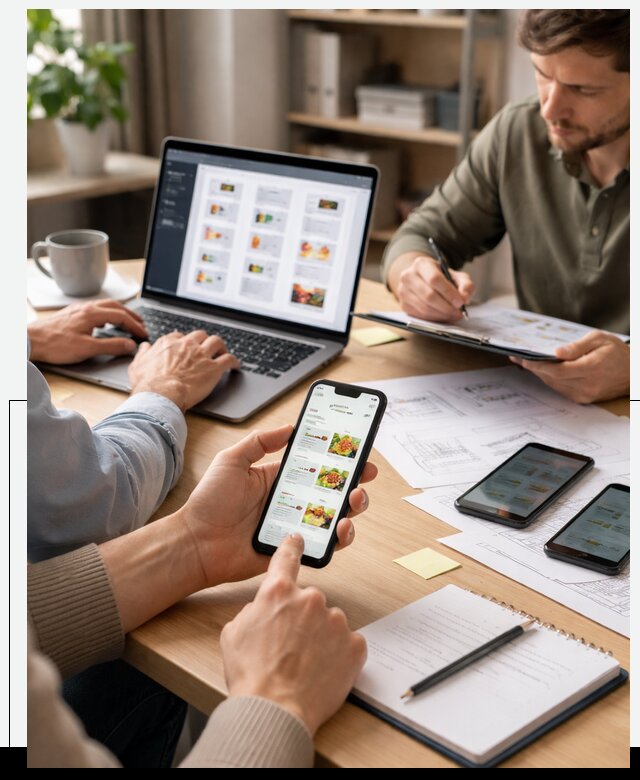 Разработка мобильного приложения торговой сети в Кургане