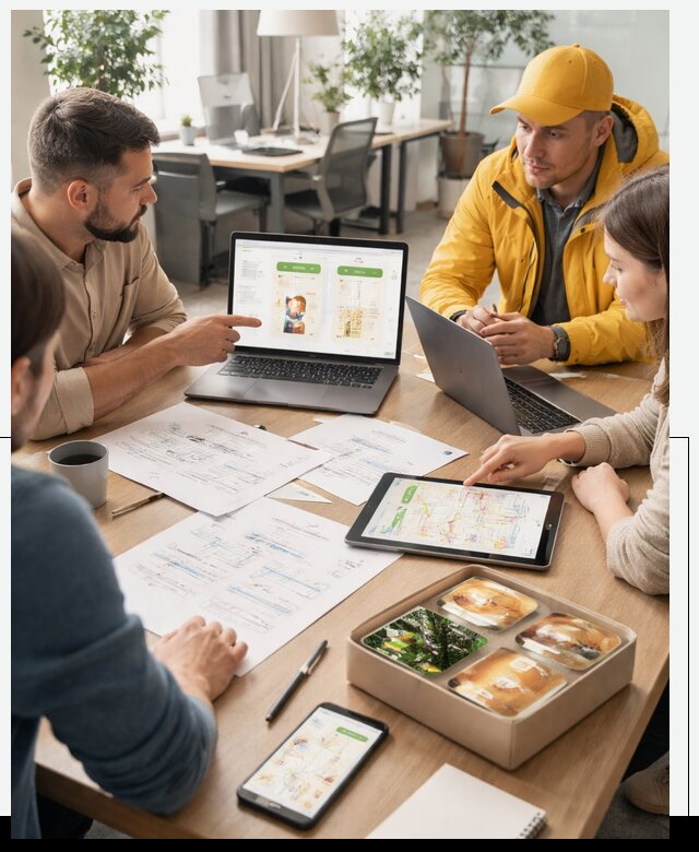 Разработка агрегатора доставки еды в Кургане от 15464 р., АвикейКрг