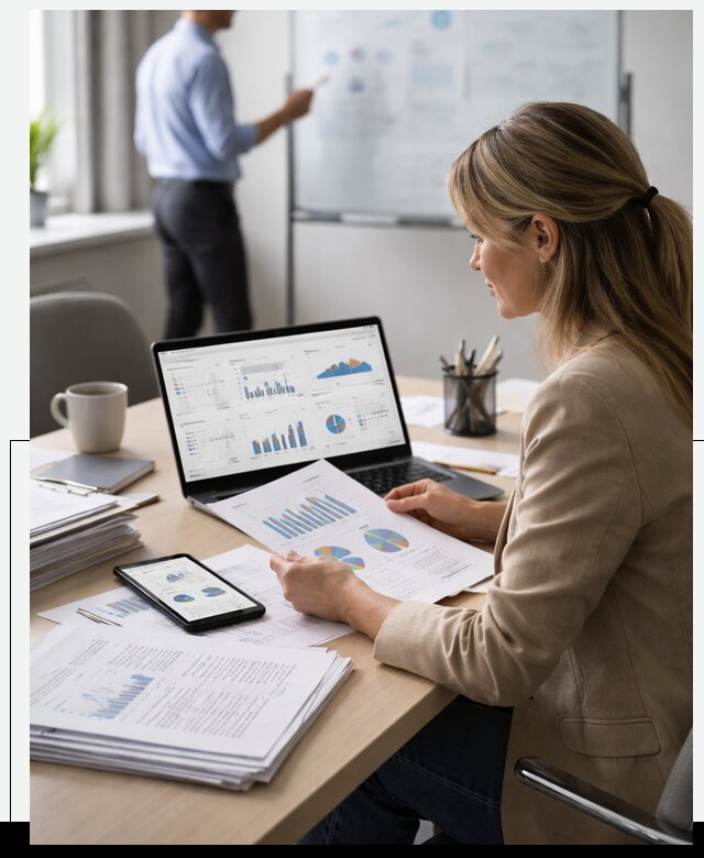 Аналитика успеваемости обучения и отчётность в Кургане